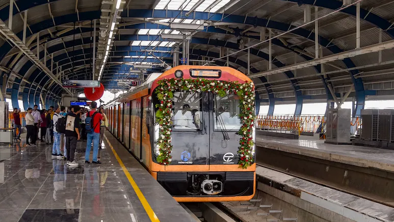 CM Nitish Kumar flags off Patna Metro, marking a new era for Bihar!